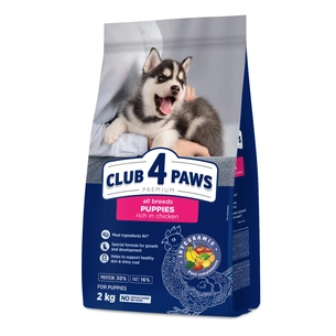 Сухий корм для собак Club 4 Paws Преміум. Для цуценят з високим вмістом курки 2 кг (4820083909450) зображення 1