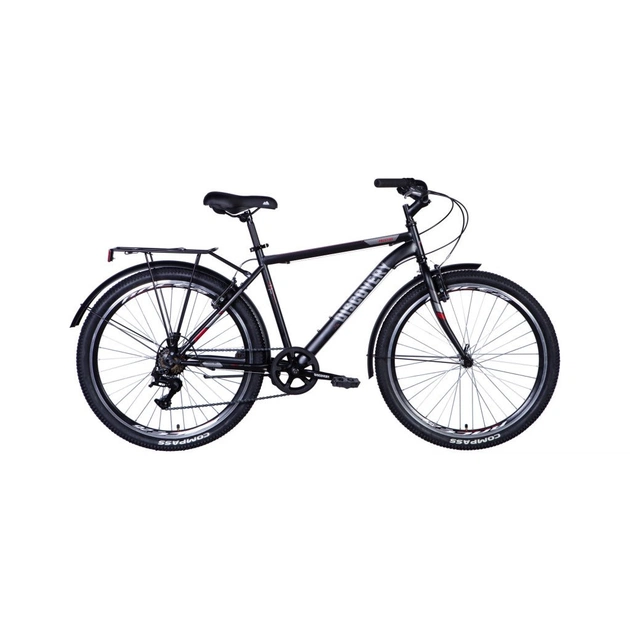 Велосипед Discovery Prestige Man Vbr 26" 18" ST 2024 Чорний (OPS-DIS-26-587) - изображение 1