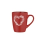 Чашка ARDESTO Heart, 320мл, кераміка, червоний (AR3467R) - зменшене зображення 2