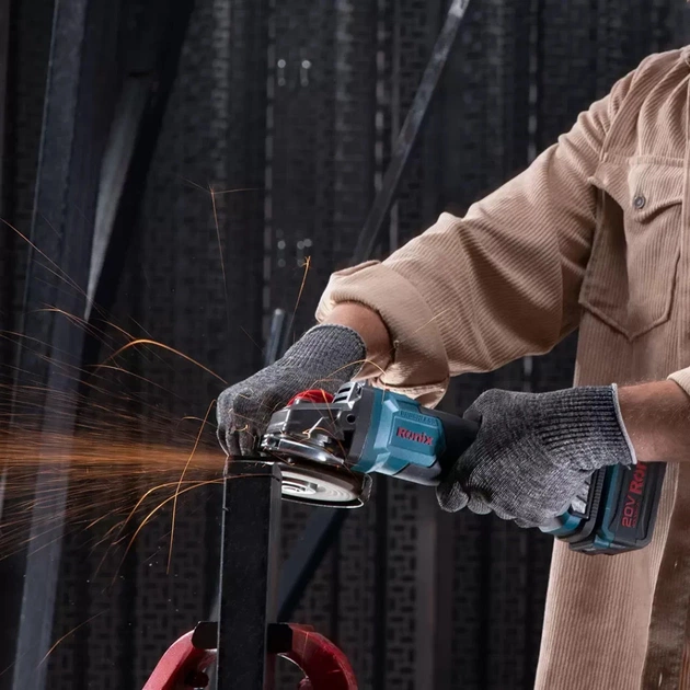 Шліфувальна машина Ronix акумуляторна 20В, 4Ah х 2 (8901K) - picture 12