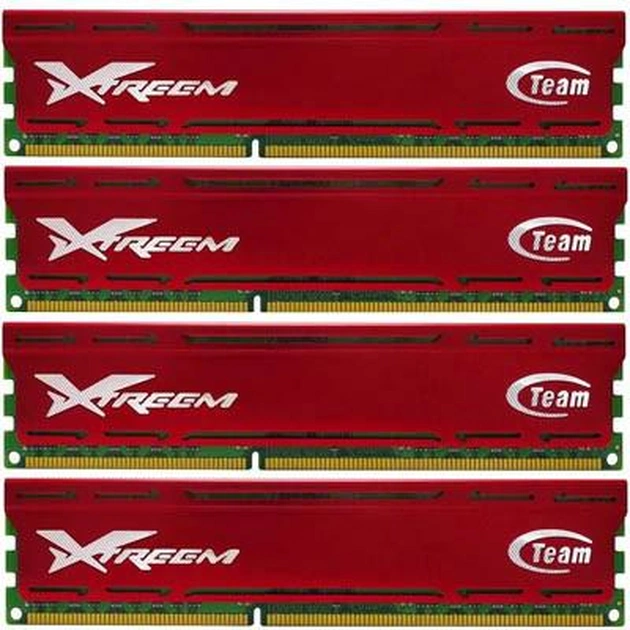 Модуль пам'яті для комп'ютера DDR3 32GB (4x8GB) 1600 MHz Team (TLD332G1600HC10AQC01) - изображение 1