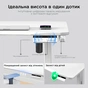 Комп'ютерний стіл Anda Seat Xtreme E White (AD-D-DD1-1400-06-W) - зменшене зображення 10