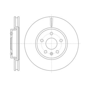 Гальмівний диск REMSA 61286.10 зображення 1