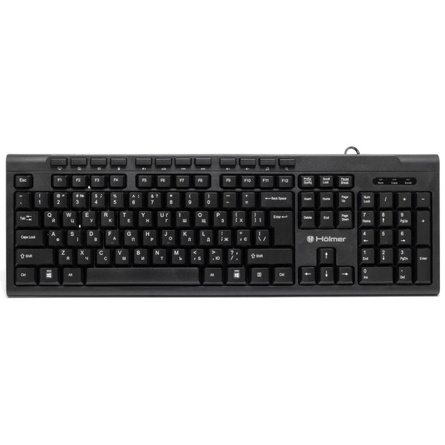 Клавиатура Hölmer K-01OF USB UA Black (K-01OF) - изображение 1