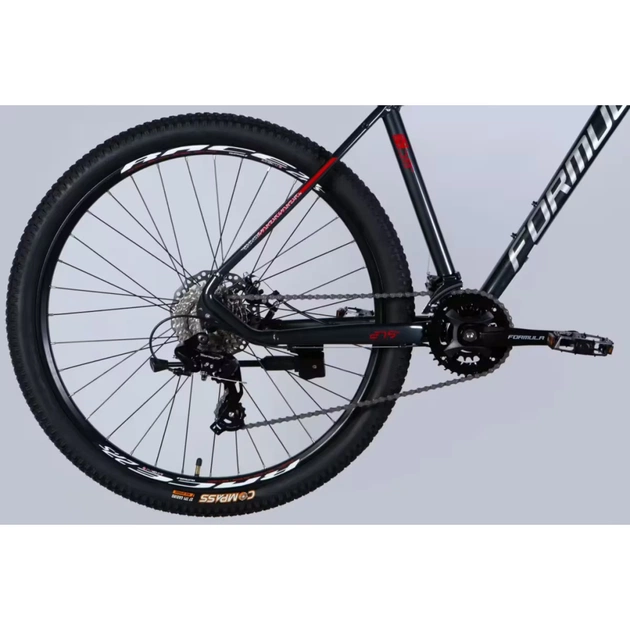 Велосипед Formula 27.5" THOR DD рама-18" AL 2026 чорний зі сріблястим (OPS-FR-27.5-307) - зображення 5