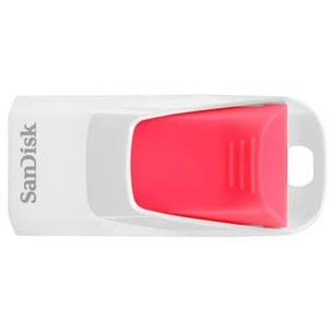 USB флеш накопичувач SanDisk 16Gb Cruzer Edge White-Pink (SDCZ51W-016G-B35P) зображення 1