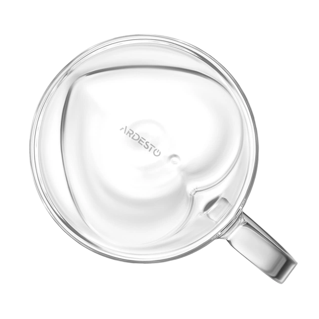 Набір чашок Ardesto BHL 330 мл 2 шт прозорий (AR2633BHL) - picture 4