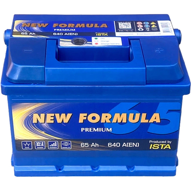 Акумулятор автомобільний NEW FORMULA PREMIUM 65Ah Н Ев (-/+) (640EN) (5652314239) - зображення 1