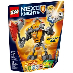 Конструктор LEGO Nexo Knights Бойові обладунки Акселя (70365) зображення 1
