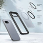 Чохол до мобільного телефона BeCover Aura Fold Google Pixel 9a Black (715665) - зменшене зображення 9