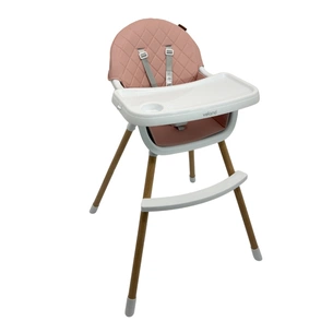 Стілець для годування Velano 2 в 1 Evo, pink (45684) зображення 1