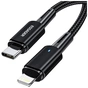 Дата кабель USB-C to Lightning 0.5m 20W black Essager (EXCTL-CGB01) - уменьшенное изображение 1