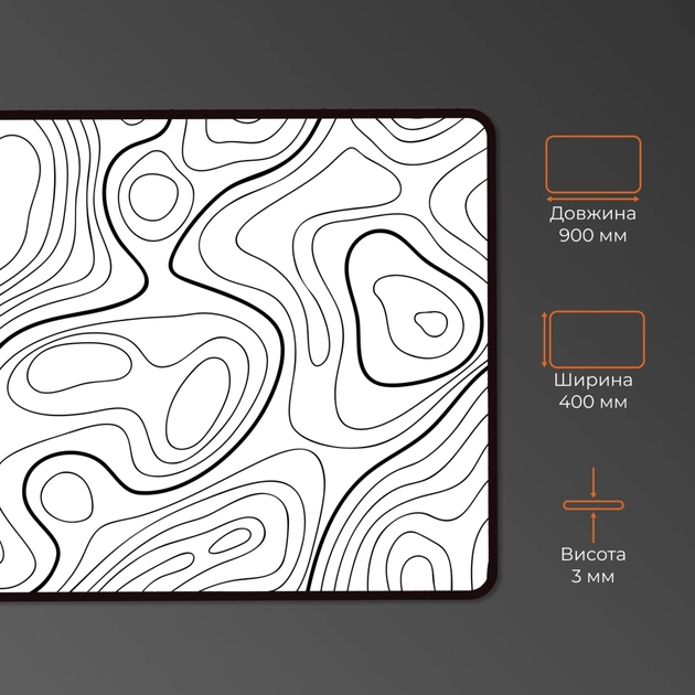 Килимок для мишки GamePro Speed/Control Black (MP275AW) - picture 4