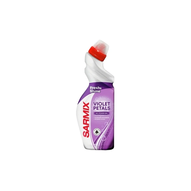 Средство для чистки унитаза Sarmix Violet Petals 750 мл (4820268104250) - изображение 1