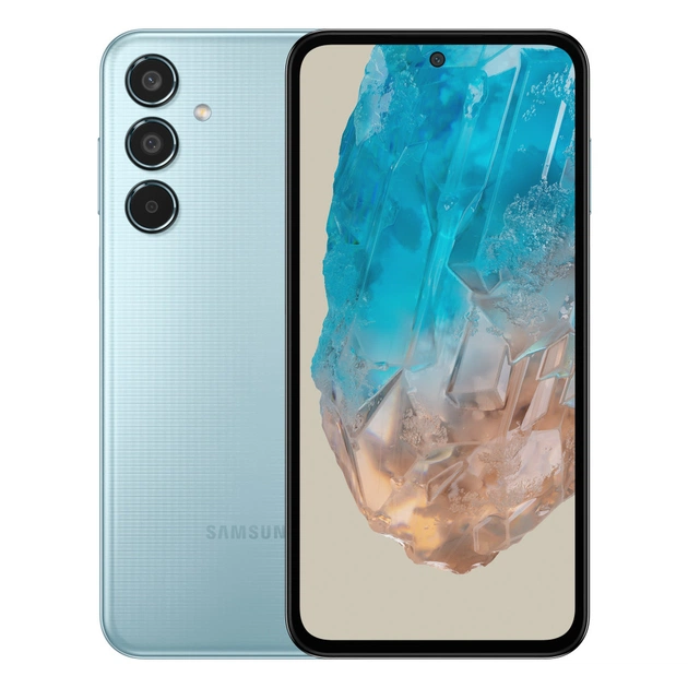 Мобільний телефон Samsung Galaxy M35 5G 6/128GB Light Blue (SM-M356BLBBEUC) - изображение 1