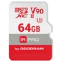 Карта пам'яті Goodram 64GB microSDXC UHS II V90 U3 IRDM PRO (IRP-M9BA-0640R11) - зменшене зображення 1