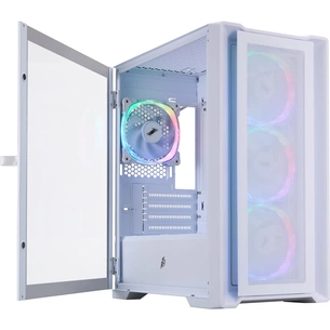 Корпус 1stPlayer T4-WH-4FS7-W White изображение 1