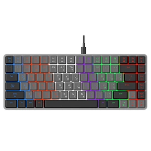 Клавіатура GamePro MK140R Red Swich Low Profile USB Dark Gray (MK140R) изображение 1