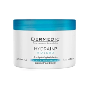 Крем для тіла Dermedic Hydrain3 Hialuro Ultra-Hydrating Body Butter 225 мл (5901643176105) picture 1