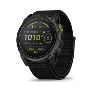 Смарт-годинник Garmin Enduro 3, Crbn Gry DLC Ti w/Blk Sport Loop Band, GPS (010-02751-01/010-02751-00) зображення 1