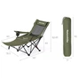 Крісло складане Naturehike CNK2550JJ023 Nightfall T05, сталь, оливкове (6977465865588) - preview 2