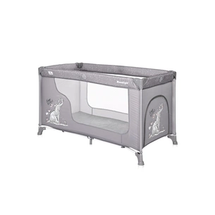 Дитячий манеж Bertoni/Lorelli MOONLIGHT 1L grey fun зображення 1