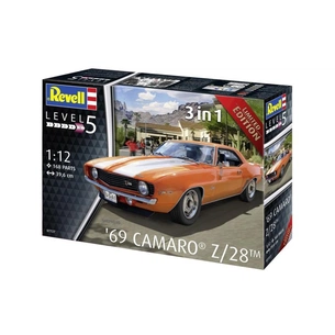 Сборная модель Revell модель автомобиль Chevrolet '69 Camaro® Z/28, уровень 5, 1:12 (RVL-07727) изображение 1