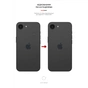 Плівка захисна Armorstandart for Back Panel Apple iPhone 16e Carbone Silver (ARM85457) - зменшене зображення 3