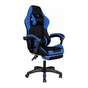 Крісло ігрове GT Racer X-6032 Black/Blue (X-6032 Fabric Black/Blue) - зменшене зображення 1