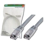 Патч-корд Digitus 0.5м, cat.5e, SF-UTP, AWG 26/7, gray (DK-1531-005) - зменшене зображення 1