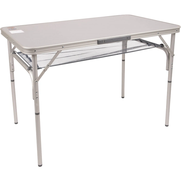 Туристичний стіл Bo-Camp Premium 100 x 60 cm Сірий (1404406) - зображення 1