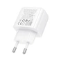 Зарядное устройство HOCO CS55A 1xUSB-C PD30W + 1xUSB QC3.0 white (6942007631549) - уменьшенное изображение 6