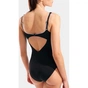 Купальник Arena Clip Back Swimsuit Solid B 010651-510 чорний, білий 44 (3468337746362) - зменшене зображення 5