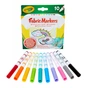 Фломастери Crayola Набір Washable Тонка лінія для малювання на тканині 10 шт (256353.012) - зменшене зображення 4
