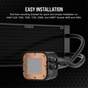 Система рідинного охолодження Corsair iCUE H100x RGB Elite (CW-9060065-WW2) - зменшене зображення 10