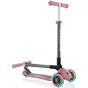 Самокат Globber Primo Foldable Lights пастельно-рожевий (432-210-2) - зменшене зображення 4