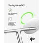 Зарядний пристрій Belkin 3in1 Magnetic Adjustable Pad Qi2 15W White (WIZ023VFWH) - зменшене зображення 8