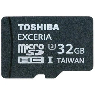 Карта пам'яті Toshiba 32GB microSD class 10 (SD-CX32UHS1(6A) зображення 1