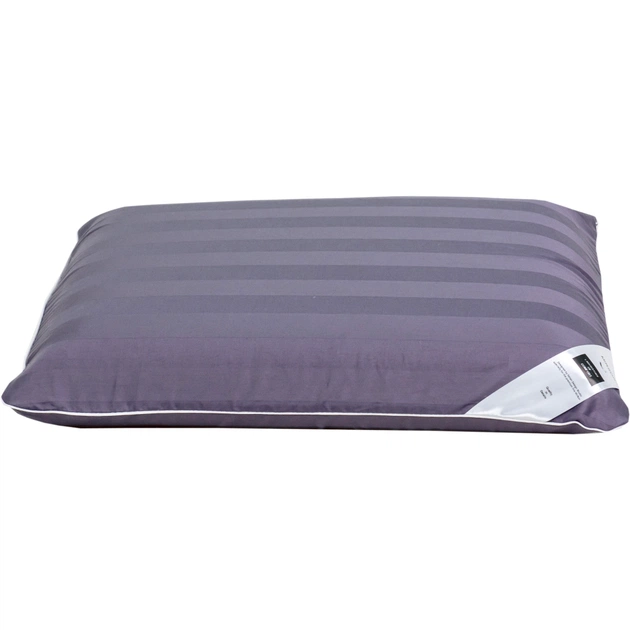 Подушка MirSon ортопедична 6068 Noble stripe Graphite WoMen 59х43х10 (2200003262223) - зображення 1