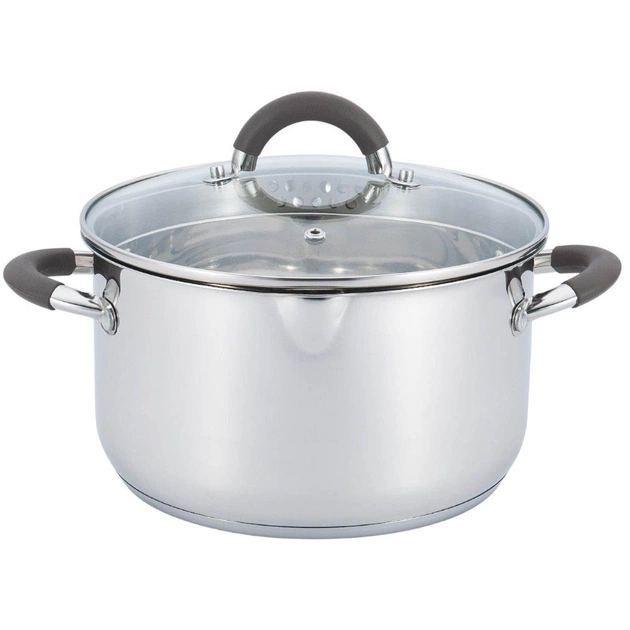 Каструля Gusto Silicon handles 22 см 4,7 л (GT-1102-22) - зображення 1