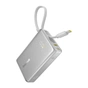 Батарея універсальна Baseus PicoGo 10000mAh 45W PD, QC, Galaxy Natural Titanium (P10076803853-00) - зменшене зображення 2
