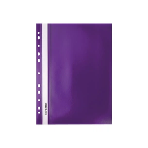 Папка-швидкозшивач Economix А4 з перфорацією, фактура "помаранч", фіолетова (E31508-12) зображення 1