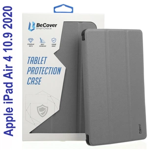 Чохол до планшета BeCover Soft TPU Pencil Apple iPad Air 4 10.9 2020/2021 Gray (706763) зображення 1
