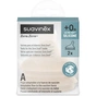 Соска Suavinex ZERO.ZERO антиколікова, адаптивний потік, нюдова, +0 м (308683) - зменшене зображення 2