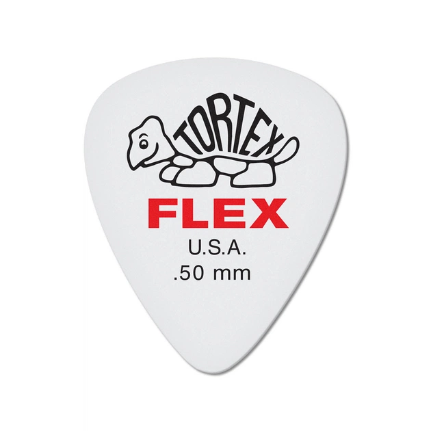 Медиатор Jim Dunlop Tortex Flex Standard Pick .50mm 12 шт. (428P.50) - изображение 1