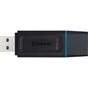 USB флеш накопичувач Kingston 64GB DataTraveler Exodia Black/Teal USB 3.2 (DTX/64GB) - зменшене зображення 3