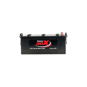 Акумулятор автомобільний PowerBox 140 Аh/12V А1 Euro (SLF140-00) зображення 1