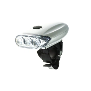 Передня велофара Good Bike PANCAKE 3 LED Metallic (94312M-IS) зображення 1