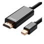 Кабель мультимедійний miniDisplayPort M to HDMI M 1.5m MD101 4K black Ugreen (20848) - зменшене зображення 1