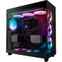 Кулер до корпусу NZXT F360 RGB Core Fan (Single Frame) - Black (RF-U36HF-B1) - зменшене зображення 6